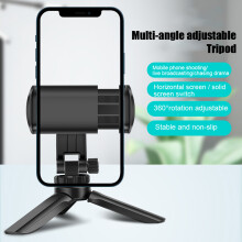 (Green) K550 Tripod Stable Multi-function Silicone Phone Support Stand for Live Streaming