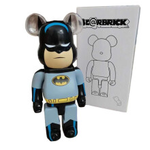 (Blue Batman) Bearbrick toy building blocks bear toy Batman the Joker Crusti