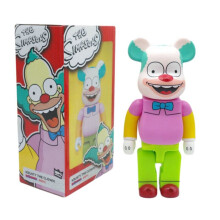 (Krusty) Bearbrick toy building blocks bear toy Batman the Joker Crusti