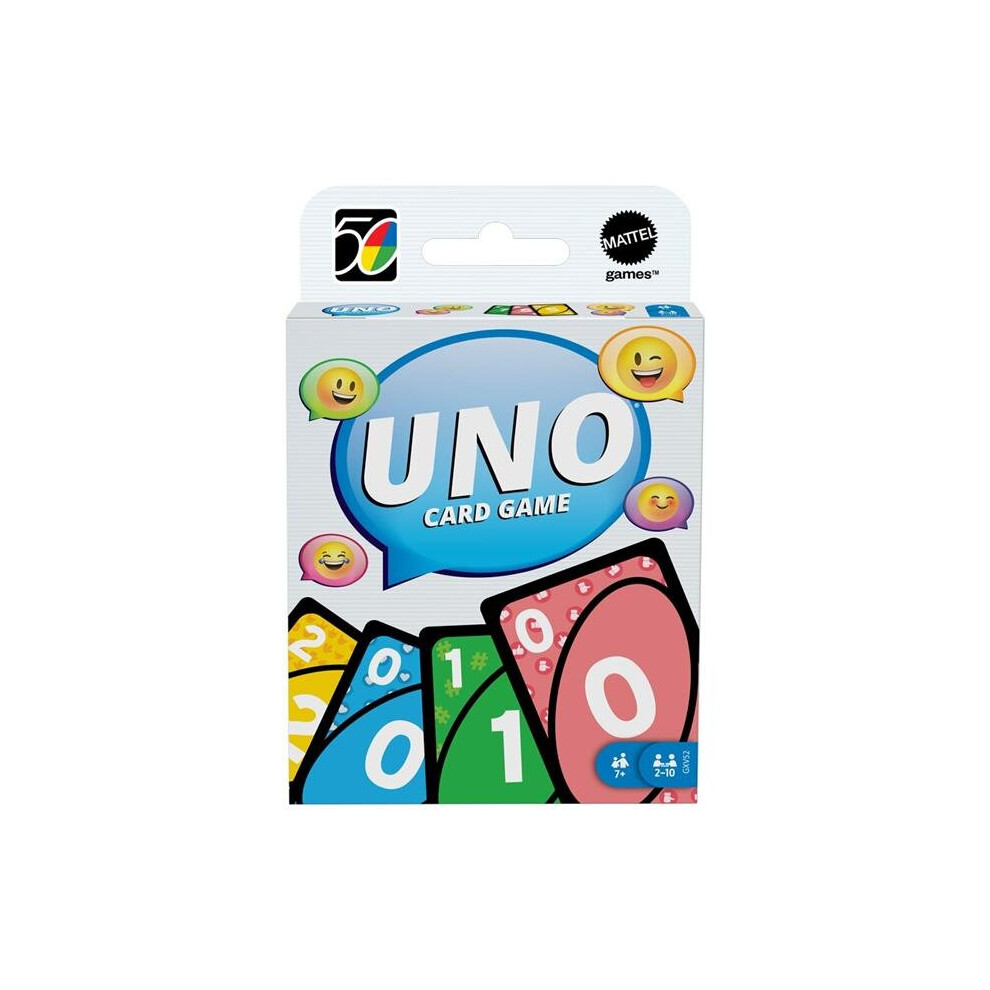 Uno Mattel Mttgxv52 - Iconic 2010S Non Collectible Card Game
