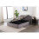 (Single 3FT) Kosy Koala Grey Velvet Ottoman Fabric Storage Bed 3