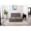 (Single 3FT) Kosy Koala Grey Velvet Ottoman Fabric Storage Bed 4