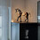 (light) Metal Three-dimensional Openwork Adonis-horse Sculpture Decorative Ornaments 3