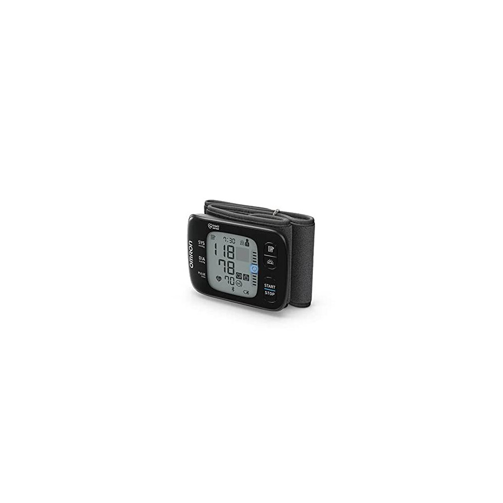 Omron Rs7 Intelli It Wrist Blood Pressure Monitor With Bluetooth Pairing Capabilities, Smartphone Compatible