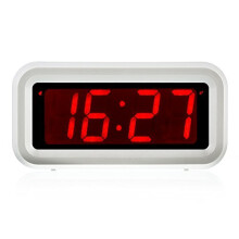 KWANWA Cordless Digital LED Alarm Clock With Big 1.2'' LED Time Display,AA Battery Operated Only,Can Be Placed Anywhere Without A Cumbersome Cord,W