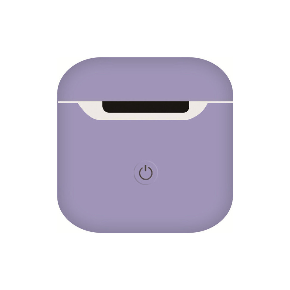 Compatible With Apple Airpod 3 Silicone Cover Skin In Earphone Charger Cases Uk Purple 7427277367866
