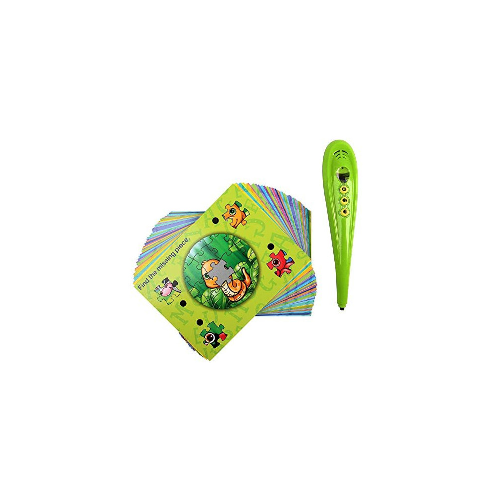 Photos - Other Toys Boxiki kids Smart Answer Pen | Educational Learning Reading Pen | Talking Pen for Kids | Alphabet Flashcards | Preschool Lea