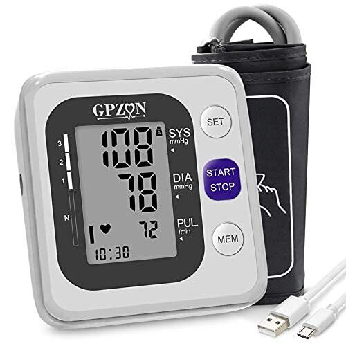 Blood Pressure Monitor Upper Arm Digital BP Monitor with Large Cuff