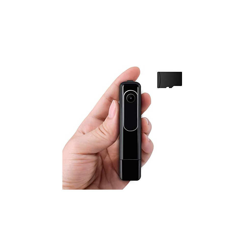 Hidden cameras Spy Pen Camera HD 1080P Clip On Body Camera Mini Pocket Video and Audio Recorder, 32GB SD card and Inks included, Wonderful Spy Gad