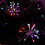 Premier 200 LED 10 Starburst Premier Christmas Multi Function Battery Timer Lights in Rainbow 2