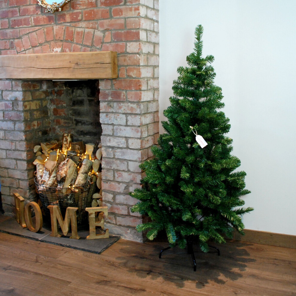Green 4Ft (120Cm) Imperial Pine Christmas Tree With 220 Tips 80Cm Diameter - Image 4