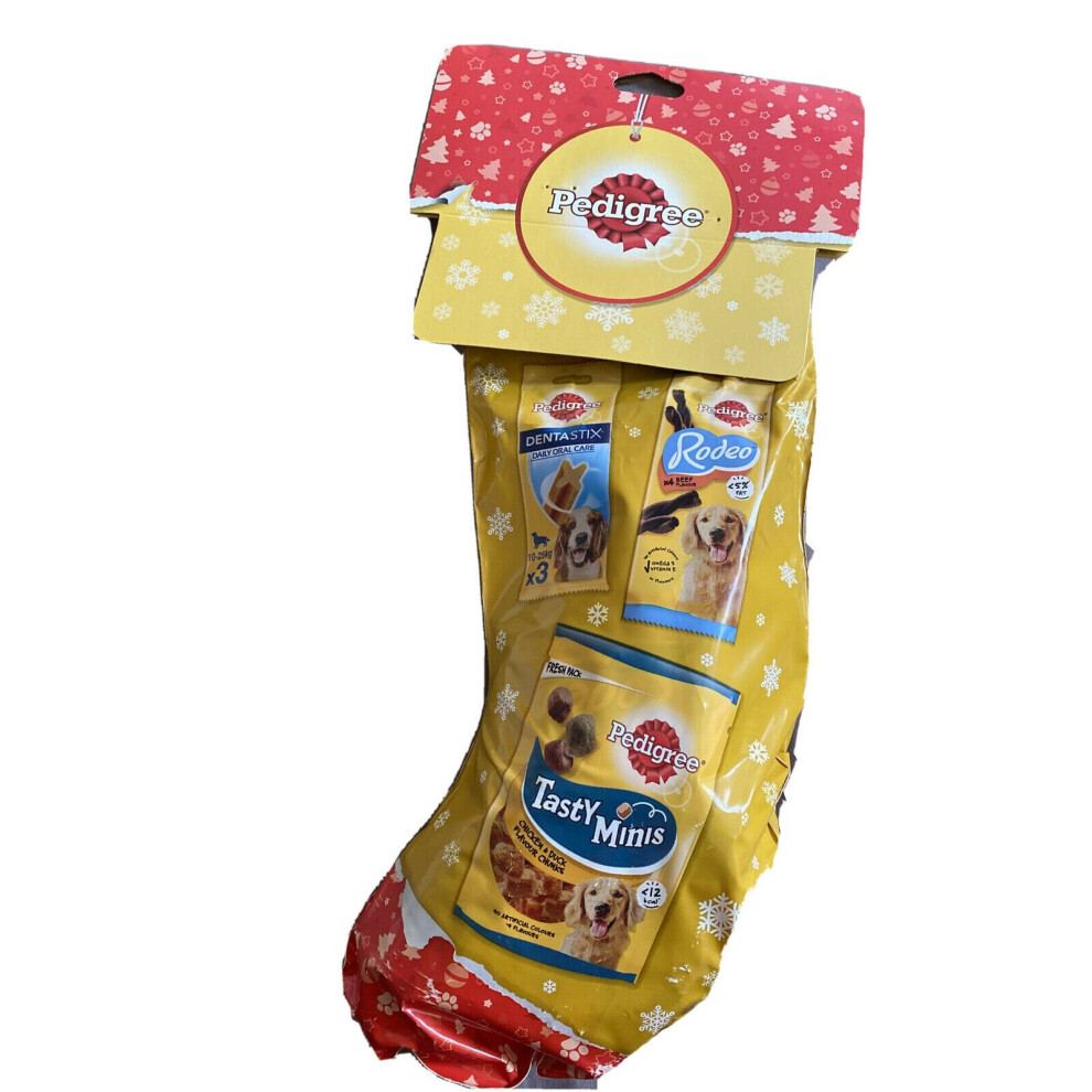 Pedigree Dog Treat Christmas Stocking