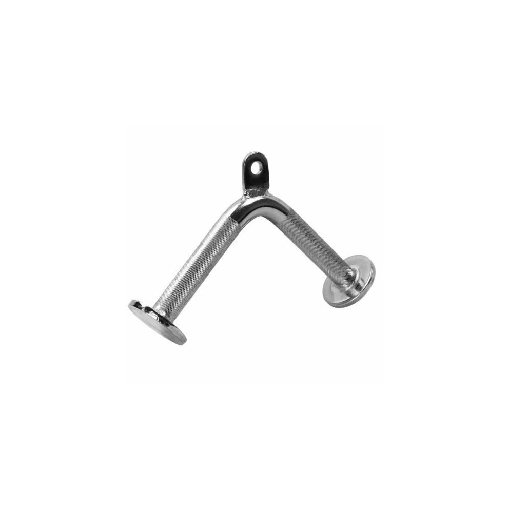 Tricep Press Push Down Bar V Handle Close Grip Cable Multi Gym Attachment