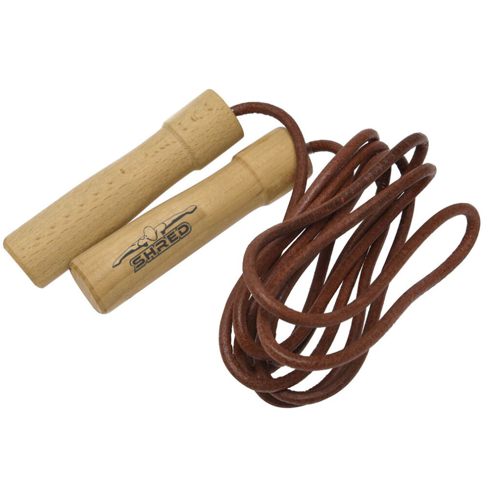 Leather Skipping Speed Rope Workout Jumping Jump Fitness Boxing Gym Exercise