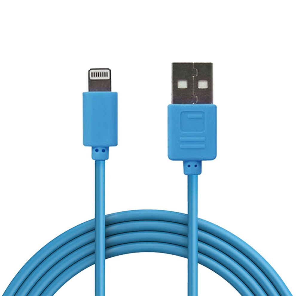 Gvc Usb Data Cable For 8 Pin 1M - Blue 5055543259205