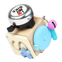 (Music) Baby Busy Cube Activity Fidget Educational Train Skills Sensory Kids Toy