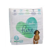 Pampers Pure Protection Diaper Size 5 11+ kg - Pack of 24's, Baby Diapers
