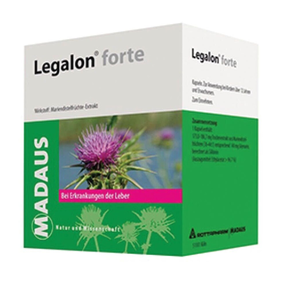 Legalon Forte 140 mg Capsules 100's