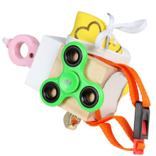 (Life) Baby Busy Cube Activity Fidget Educational Train Skills Sensory Kids Toy