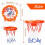Conjunto de bolas e cestos de basquetebol divertidos para meninos e meninas, crianças e bebés 4