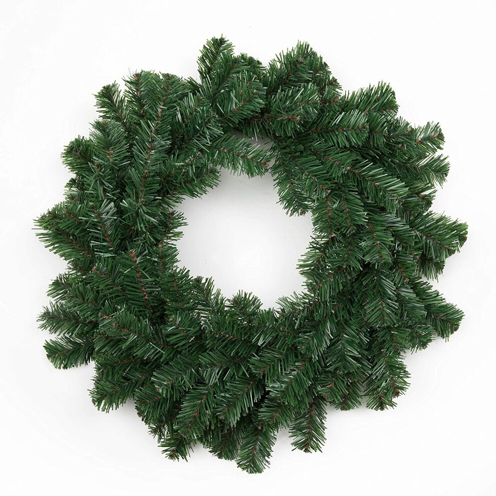 Garden Store Direct (Wreath, Green Un-Lit) Christmas Garlands And Wreaths - Many Styles
