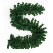 (Garland, Green Un-Lit) Christmas Garlands and Wreaths - Many Styles