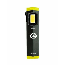 CK T9423USB Mini COB-LED Magnetic Pocket Torch Light - 240 Lumen, USB-C Rechargeable, 89x20x15mm, 2 Modes, Battery Indicator, Aluminium