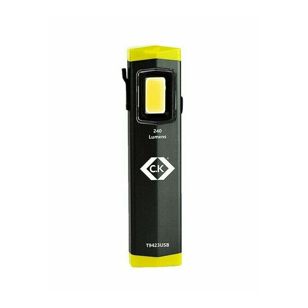 CK T9423USB Mini COB-LED Magnetic Rechargeable Pocket Inspection Torch Light 240 - Image 6