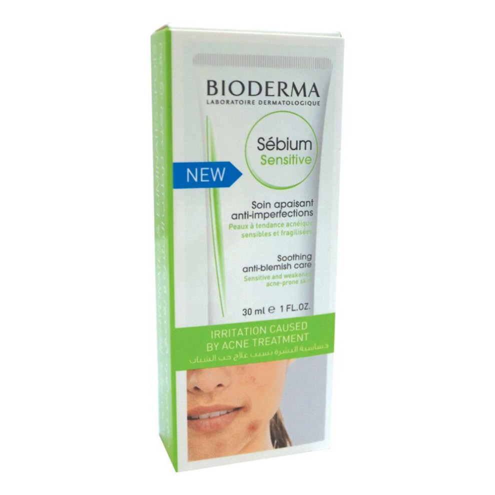 Bioderma Sebium Sensitive Soothing Anti-Blemish Care 30 Ml
