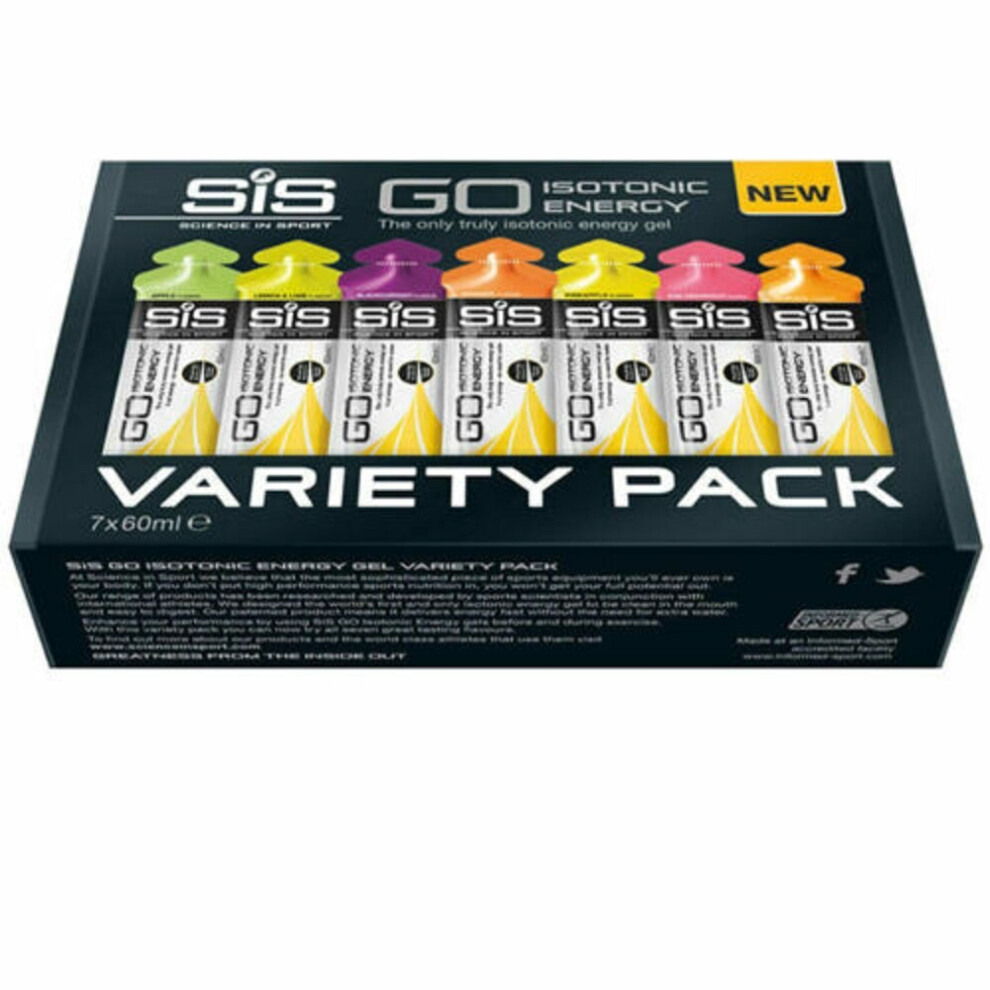 (5) Science in Sport SiS Isotonic Energy Gel Variety