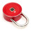 (Red) Smart Fingerprint Padlock Keyless Pad Lock 4
