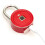 (Red) Smart Fingerprint Padlock Keyless Pad Lock 8