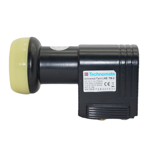 Technomate TM-2 Super High Gain Universal 0.1dB Full HD DVB-S2 Twin LNB 2
