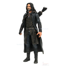 Lord of the Rings Aragorn Ranger Action Figure with Weapons & Accessories - 7-Inch Scale, Includes Sauron Part (DC83966)