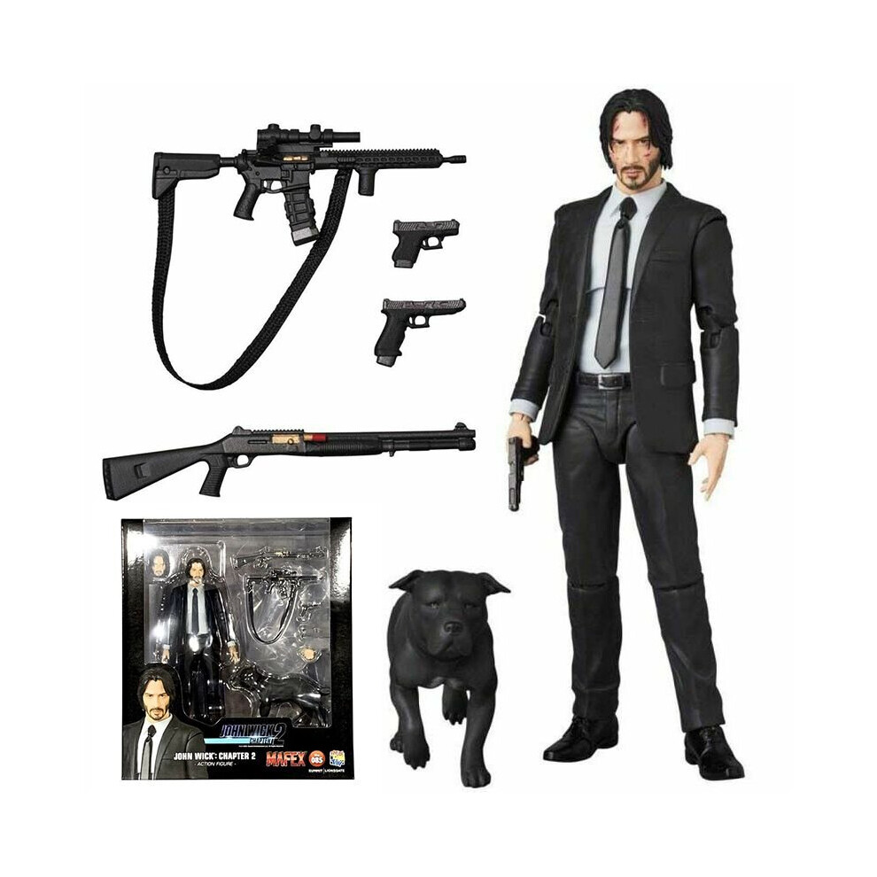 New Medicom Toy Mafex 085 John Wick Chapter 2 Action Figure 16cm Xmas Gift Toys