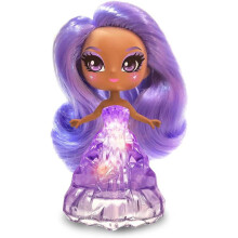 Crystalina Amethyst Doll with Colour Changing Magical LED Amulet