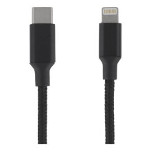 Epzi USB-C to Lightning Cable 2m black