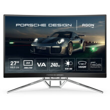 AOC Gaming PD27 - Porsche Design - AGON Series - LED monitor - curved - 27" - 2560 x 1440 QHD @ 240 Hz - VA - 550 cd/m