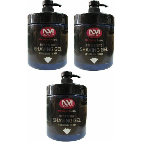 NMB - Fresh Active Shaving Gel ( 3 pcs offer) (NEXT DAY DELIVERY)