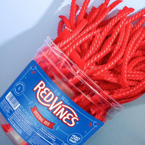 Red Vines Original Twists Soft & Chewy Texture1.6kg 1