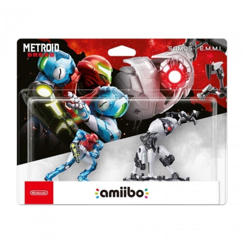Nintendo SAMUS & E.M.M.I. Metroid Dread Amiibo 2 Pack for Nintendo Switch
