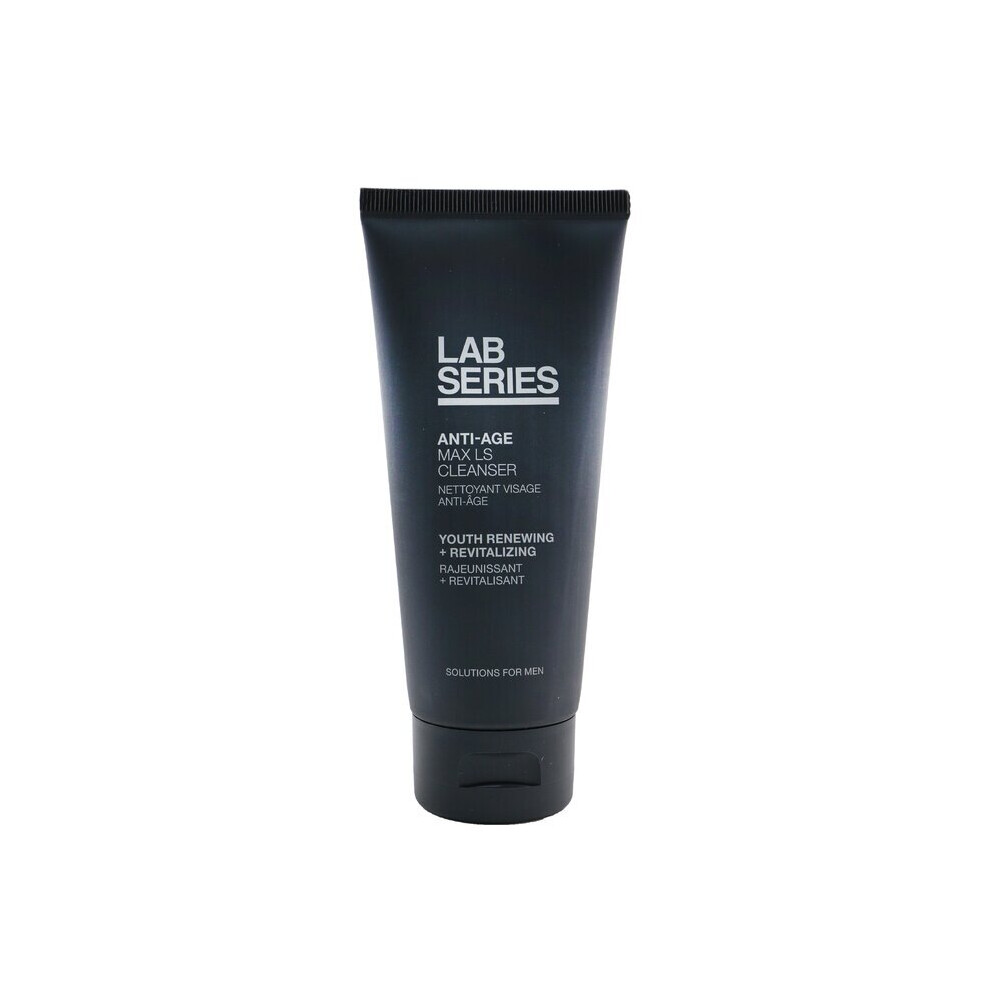 Lab Series Max Ls Anti-Age Cleanser FéRfiaknak, 100 Ml / 3,4 Oz – Luxus Anti-Aging ArctisztíTó HialuronáT, TrehalóZ, ZöLd Tea éS AlgáK-image