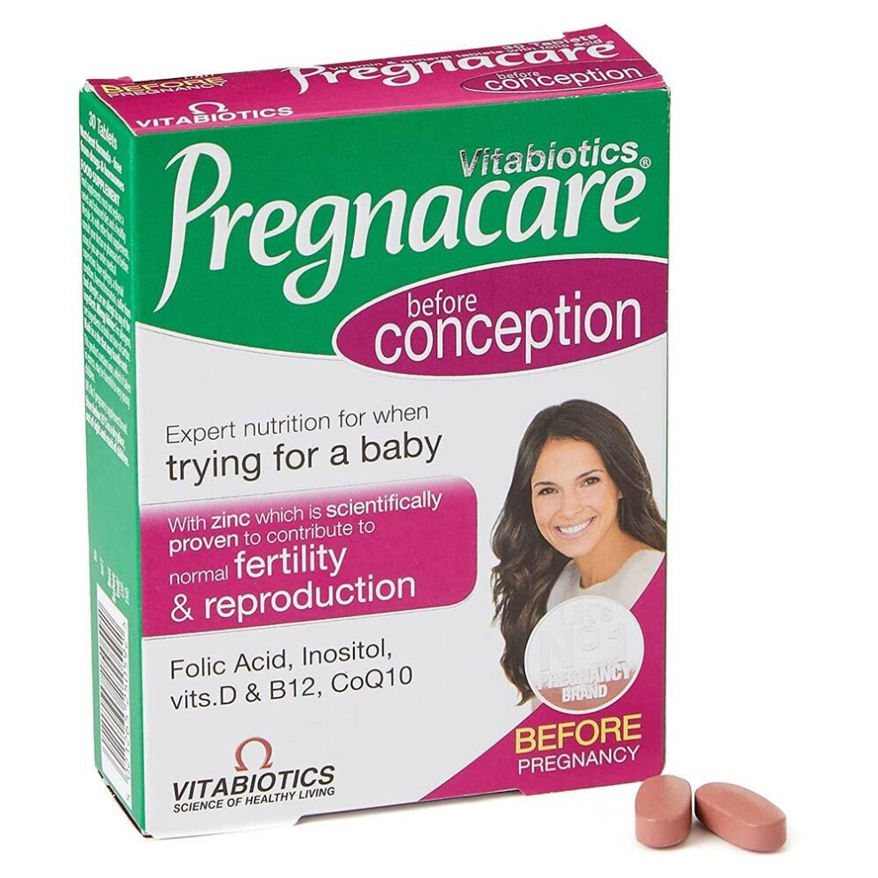 Pregnacare Vitabiotics Conception Tablets 30'S