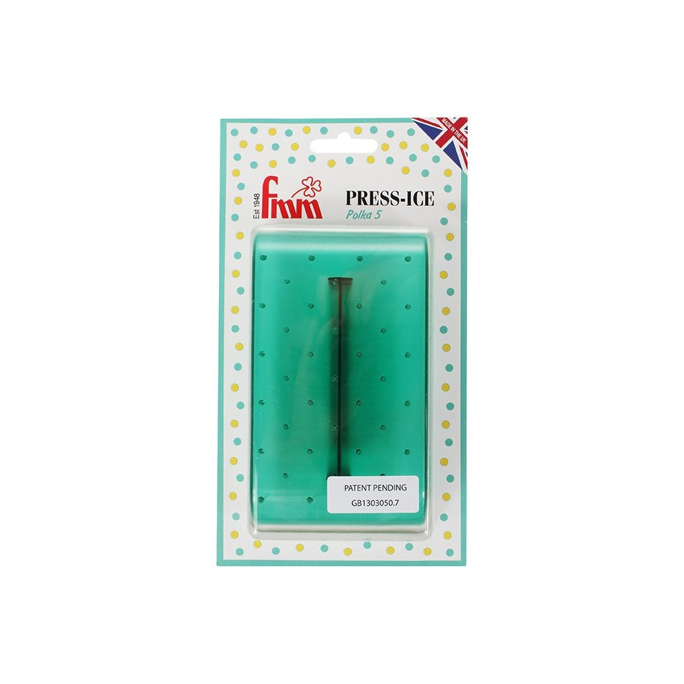 FMM Polka Dot 5 Pattern Press Ice Cake Fondant Tool