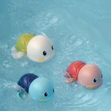 3PCS Baby Bath Toys Clockwork Turtle Toddlers Bathtub Pool Swimming Toy
