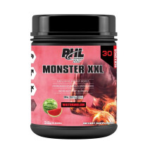 PHL Pre Work Out Monster XXL 240g Increase Muscular Endurance, Helps To Burn Fat