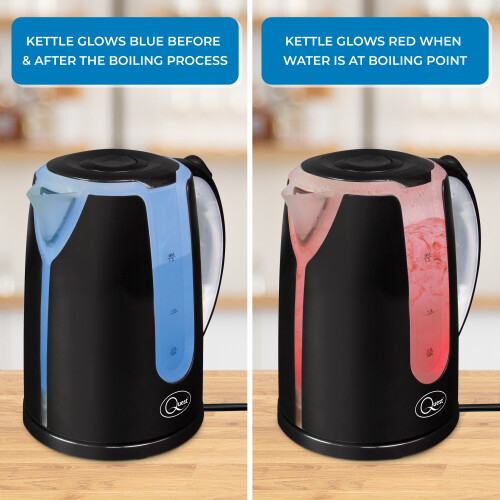 Quest Quest 35929 Cordless Dual LED Illuminated Kettle / 1.7 Litre Capacity 2