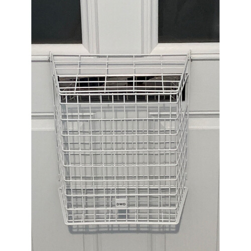 Letter Cage for PVC and Composite Doors White 2