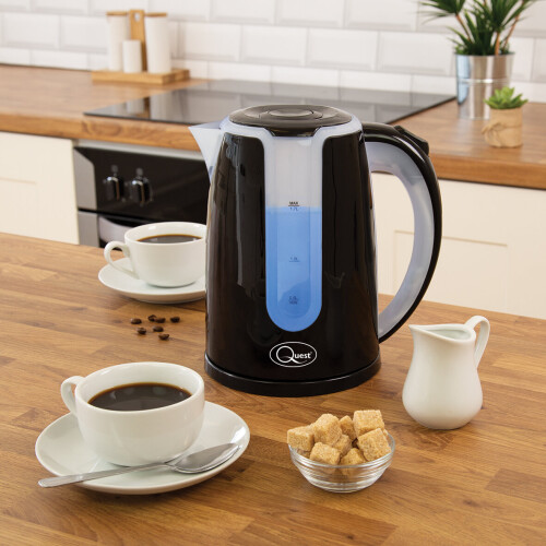 Quest Quest 35929 Cordless Dual LED Illuminated Kettle / 1.7 Litre Capacity