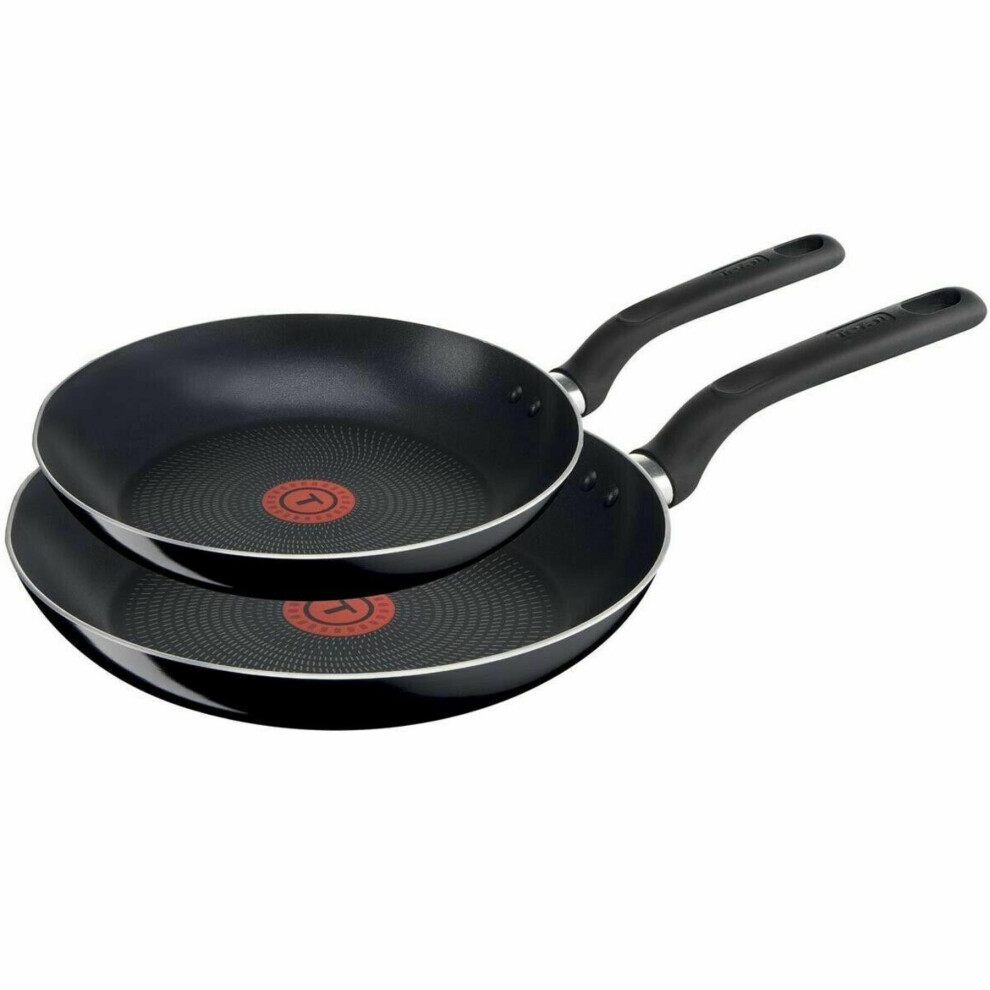 Tefal B184S244 Selective Thermo-Spot Frying Pan Non-Stick 20 cm, 26 cm